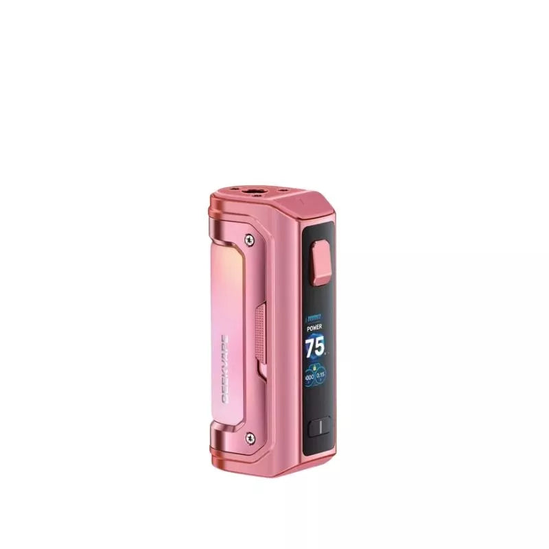 Geekvape Aegis 5 Mini Box Mod in sunset rose colour with a Built-in 3200mAh Battery
