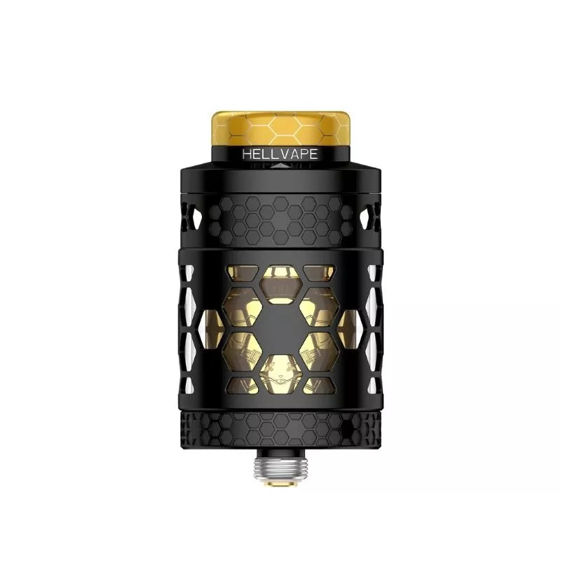 Hellvape Dead Rabbit 4 RTA PRO in Black Gold Colour