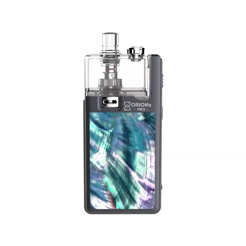 LVE Orion II Pro Pod Vape Kit in grey abalone Colour, Built-in 1900mAh Lipo Battery with a 0.99 TFT Colour Screen - Great with Nic Salt Vape Juices