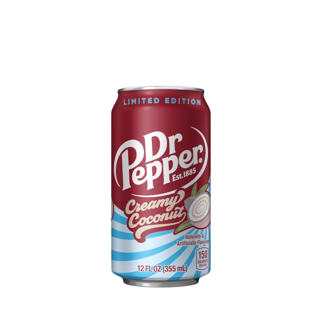 Dr Pepper Creamy Coconut Limited Edition Cans 12oz (355ml) - 12-Pack