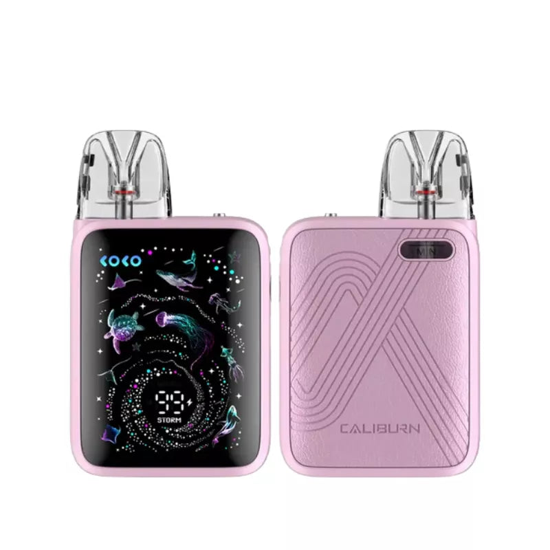 Uwell Caliburn G5 KOKO Pod Vape Kit in Fantasy Pink colour great for Nic Salt e-liquids