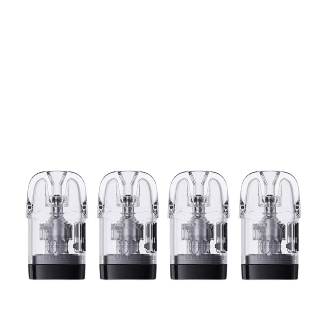 Four Uwell Dillon EM replacement pod cartridges