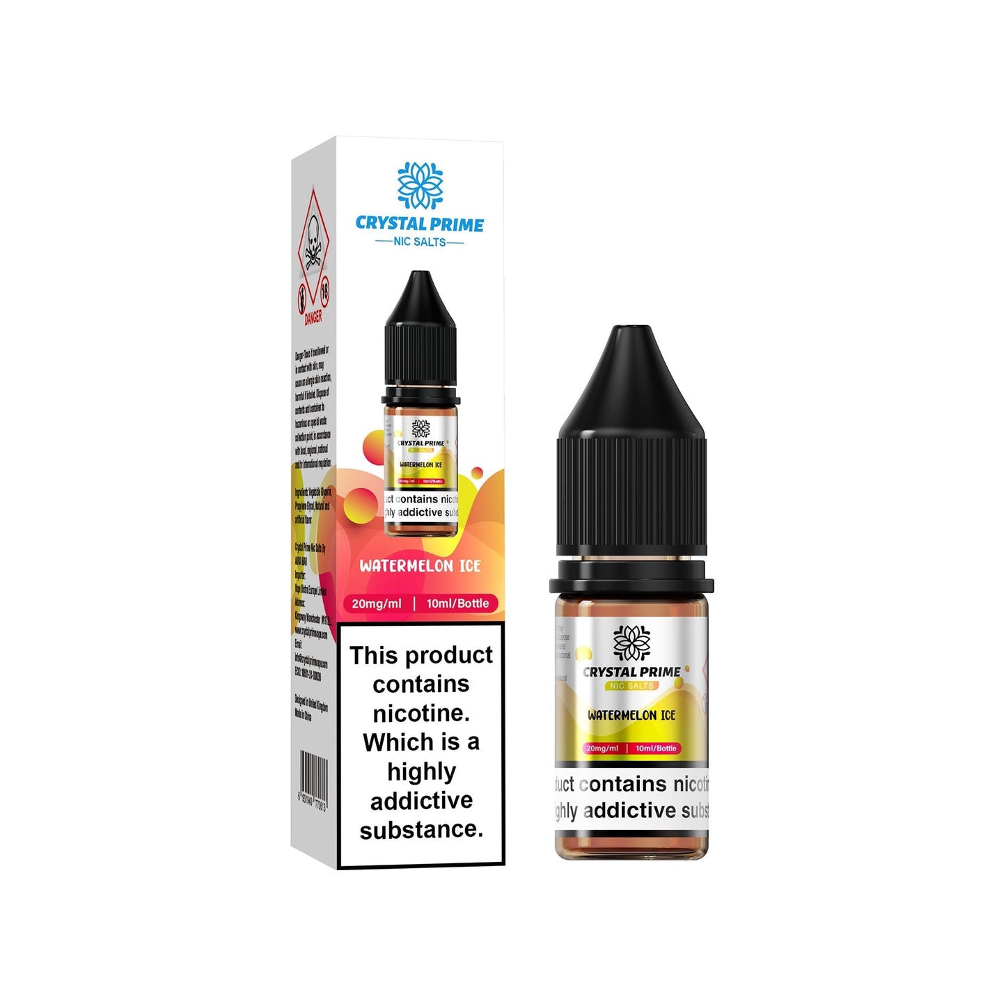 Crystal Prime 7000 Nic Salts 10ml 20mg - Box of 10