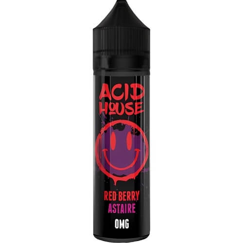 Acid House 50ml Shortfill E Liquid Vape Juice Red Berry Astaire Flavour