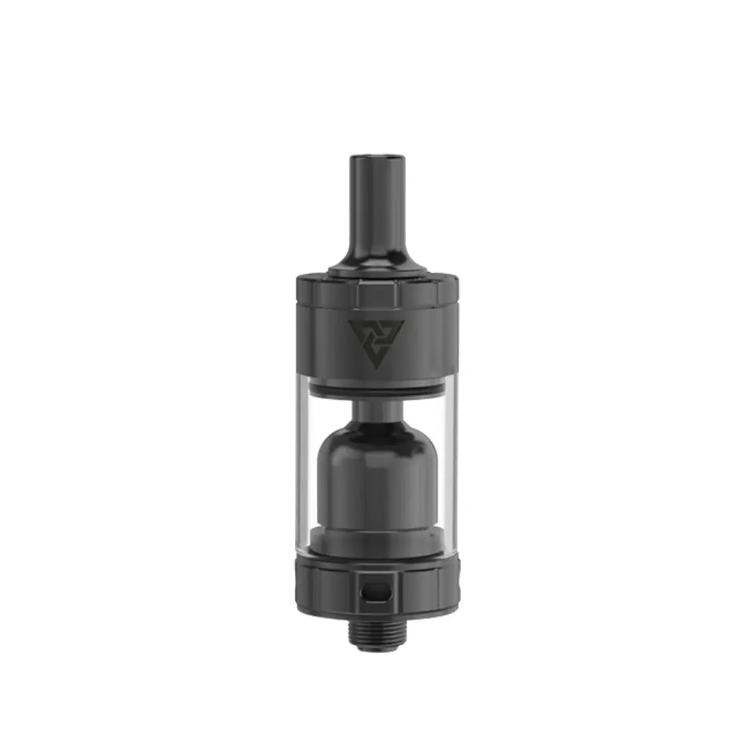 Ambition Mods Trinity MTL RTA in black, featuring a sleek, minimalist design.