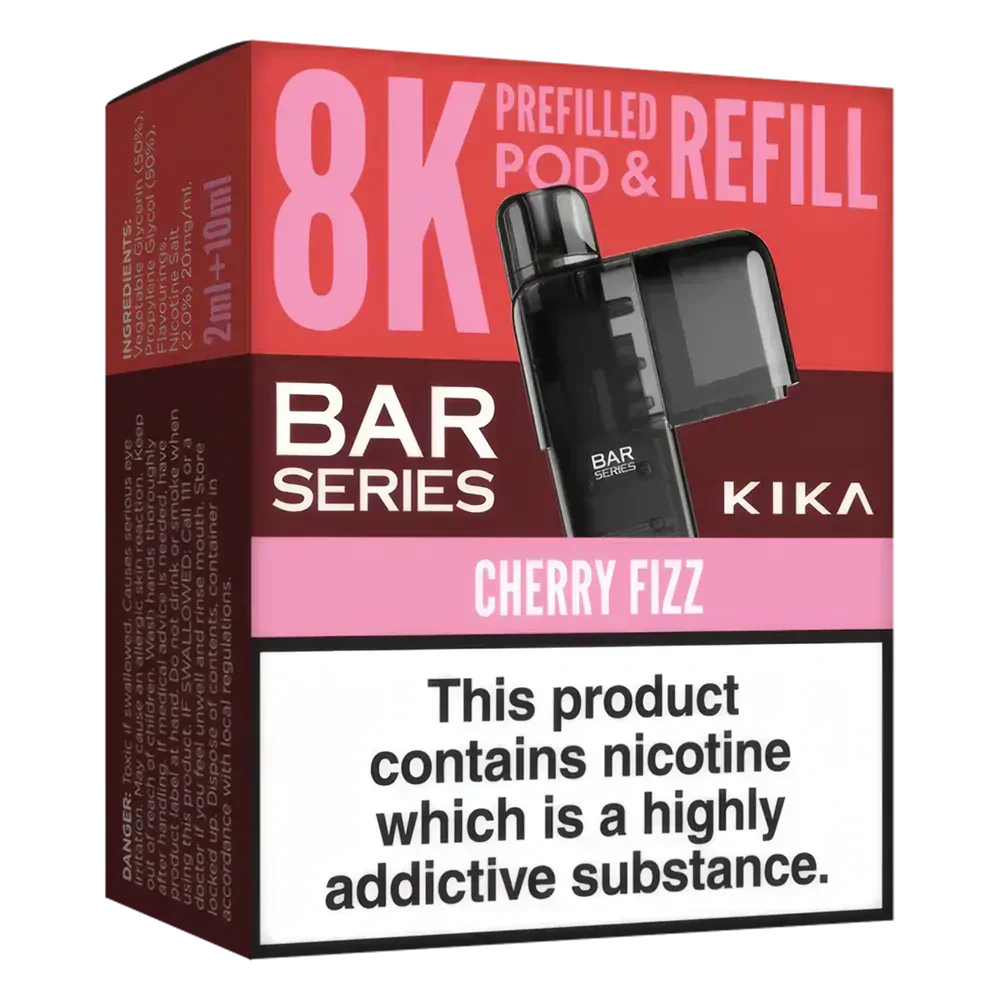 Bar Series Kika 8K Prefilled Pods