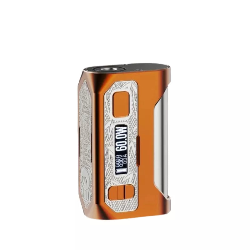 Blade 60 Vape Mod By Vypers Vape & Wick'd in sunset Orange Colour.