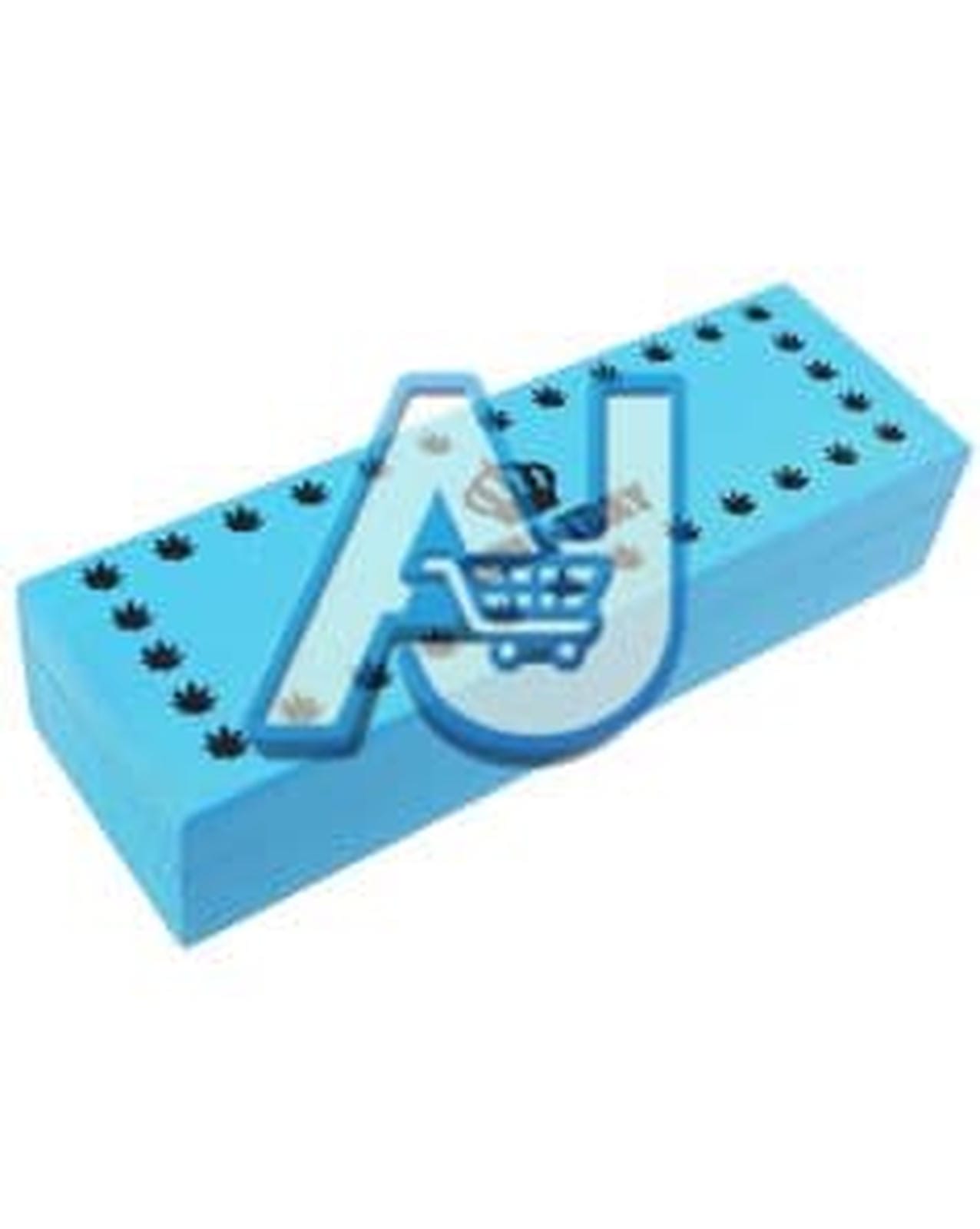 Blue Wooden Roll Tray Small Compact Storage Box, Aj Super Store