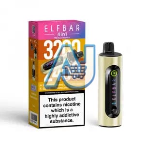 Elf Bar 4 in 1 3200 Pod Kit, Pineapple Edition