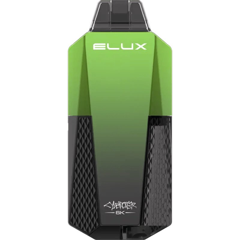 Elux Cyberover 6000 Prefilled Pod Vape Box of 10, Watermelon Ice Flavour