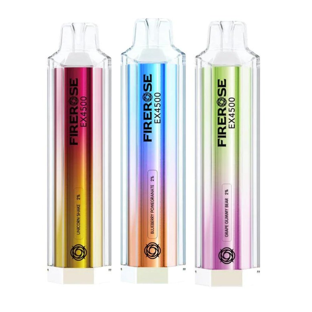 Elux Firerose EX4500 Puffs Prefilled Vape Pod Box of 10, Aj Super Store