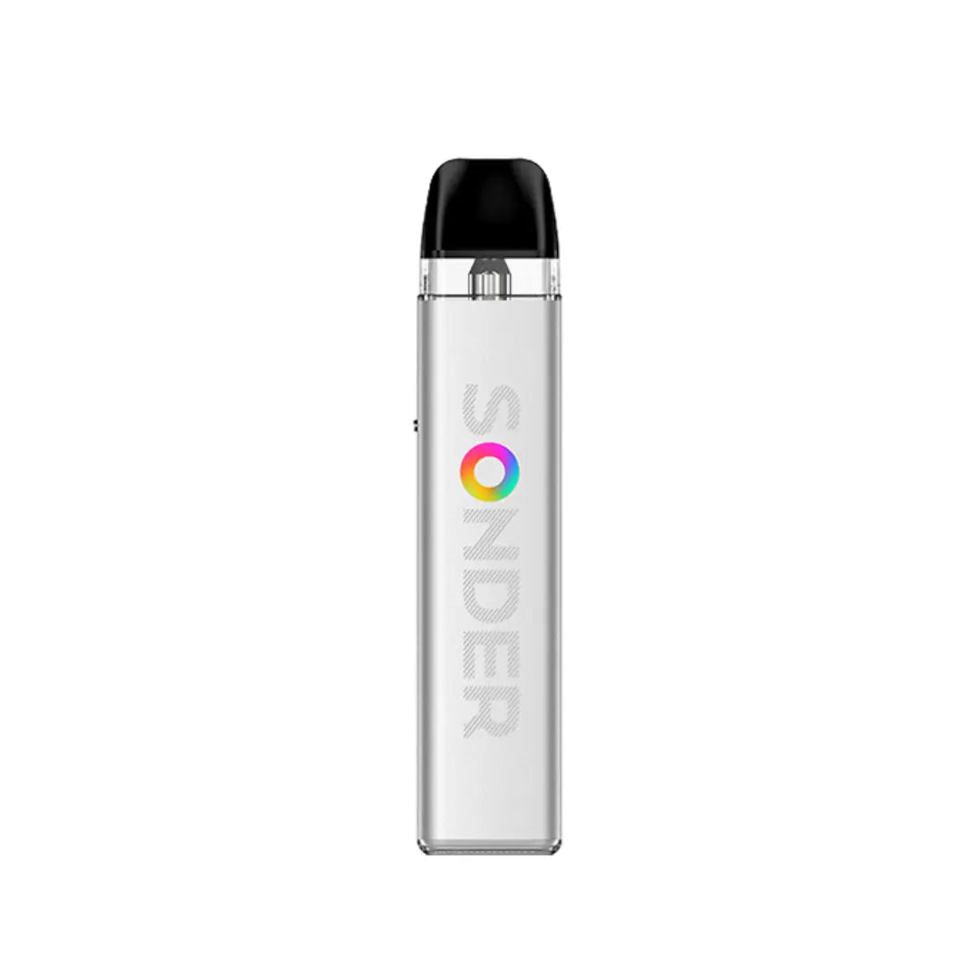 Geekvape Sonder Q2 Pod Vape Kit in Moonlight Silver perfect for nic salt vape juices