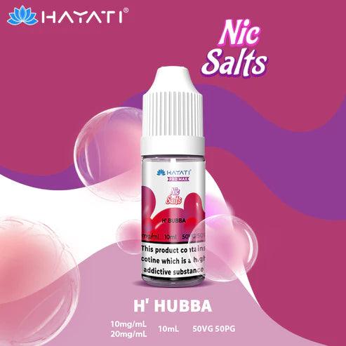 Hayati Pro Max Nic Salts Box of 10