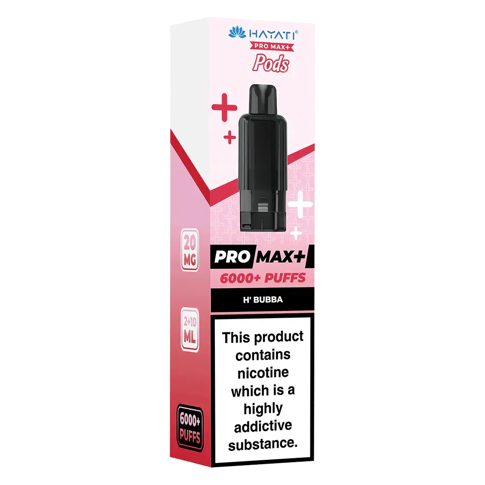 Hayati Pro Max 6000+ H'Bubba Prefilled Pod