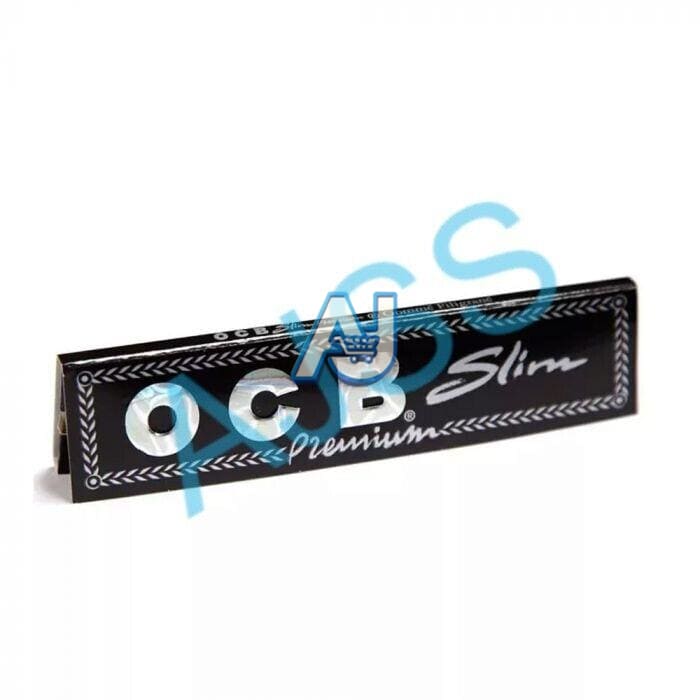 Full Box OCB Premium Black King Size Slim Rolling Papers