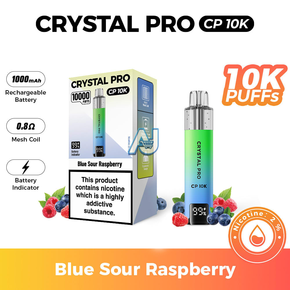 Crystal Pro CP 10K Puffs by Suonon