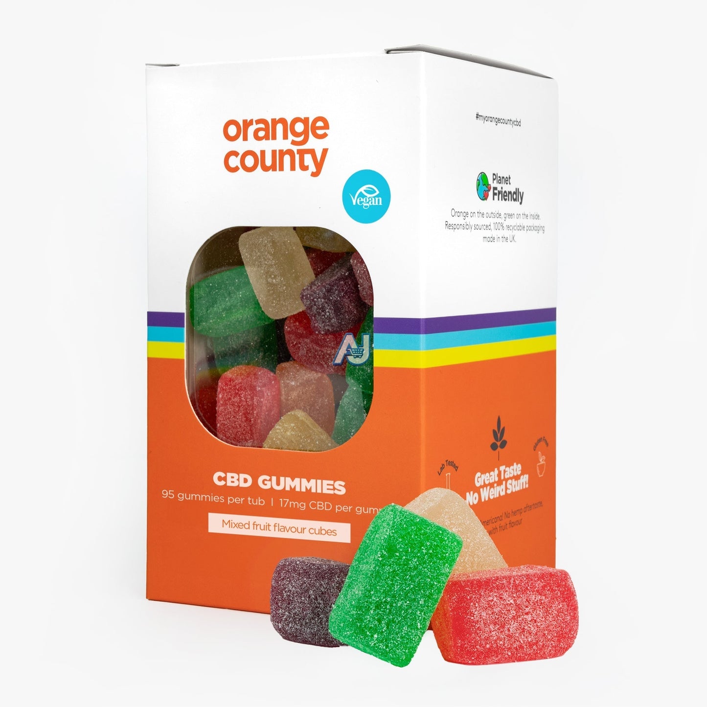 CBD Gummies (Large Tub 1600mg)