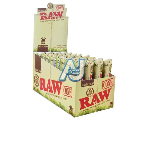 Raw Organic Cones 3pk