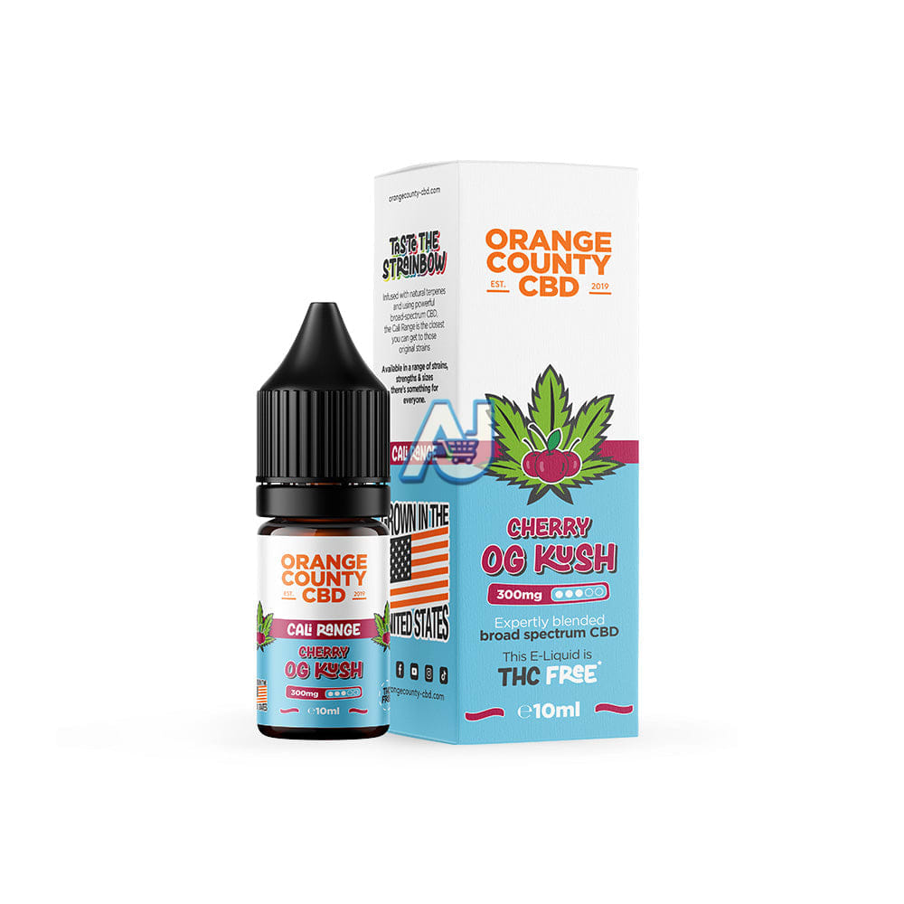CBD E-Liquid 10ml CALI Range