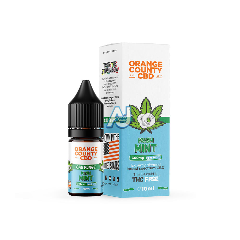 CBD E-Liquid 10ml CALI Range