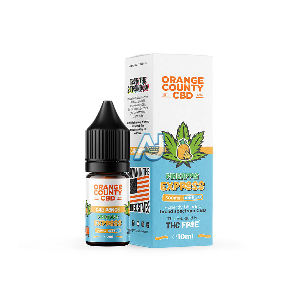 CBD E-Liquid 10ml CALI Range
