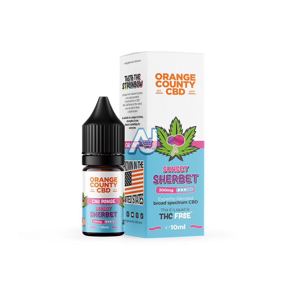 CBD E-Liquid 10ml CALI Range