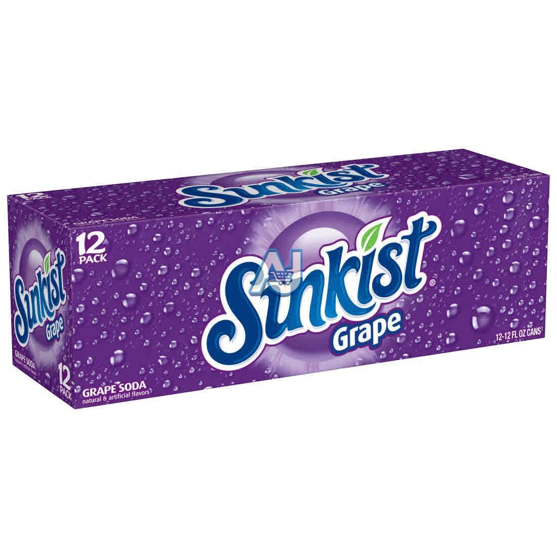 Sunkist 12 cans