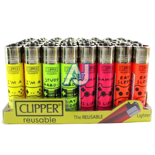 Clipper Printed Lighter 40pk