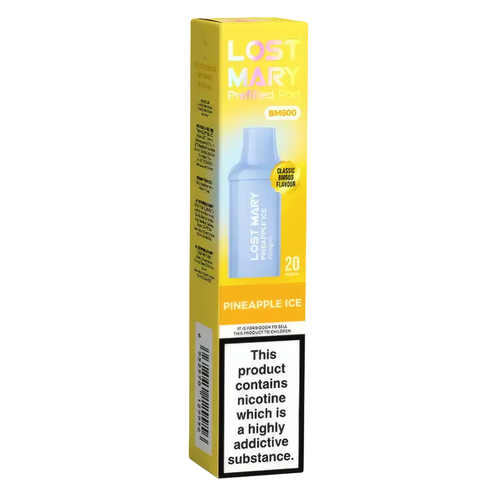 Lost Mary BM600 Pineapple Ice Prefilled Pods