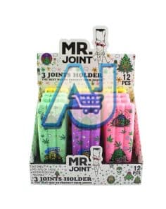 Mr J Triple Pre Roll Case Assorted Waterproof, Aj Super Store