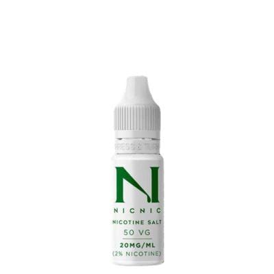 NIC NIC - NICOTINE SALT SHOT 20MG 50VG - (BOX OF 120) - #Simbavapeswholesale#