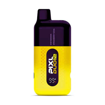 Three PIXL DUO 12 Prefilled Vape Kit Yellow Edition