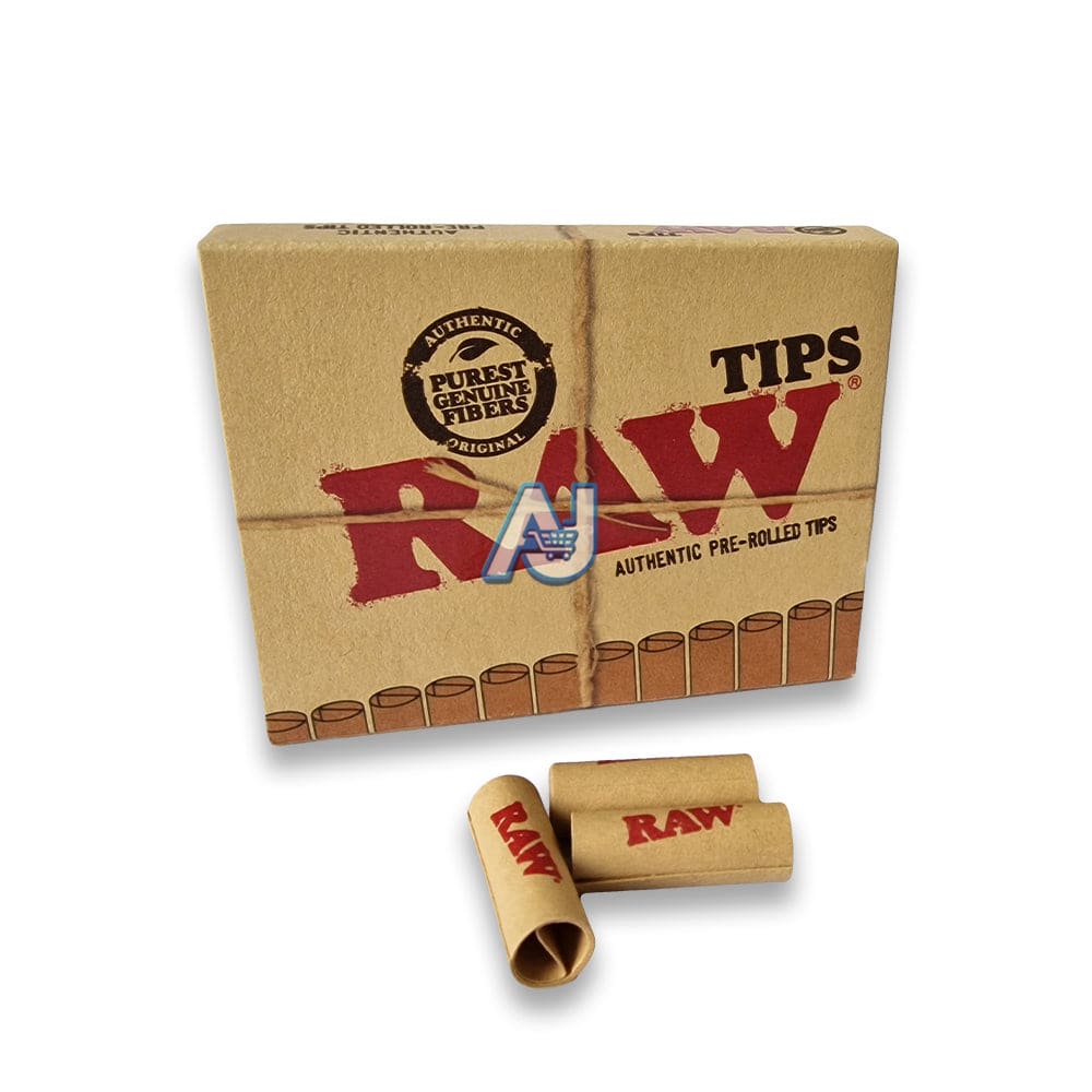 Prerolled Filter Tips RAW Natural Crutch Pack, Aj Super Store