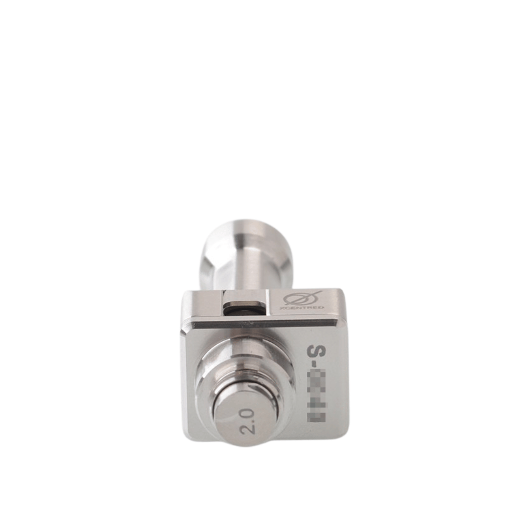 5AVape Psychomod Xcentred Style RBA in stainless steel, showing detailed craftsmanship.