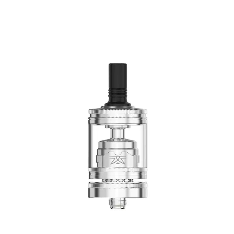 Ambition Mods Revorie MTL RTA in Stainless Steel Colour great for nic salt e-liquids and 50VG/50PG Shortfill Vape Juices 
