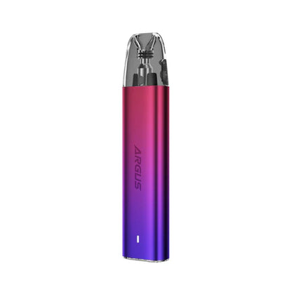 Argus G2 Mini pod vape kit in violet-red perfect with Nic Salt Vape Juices