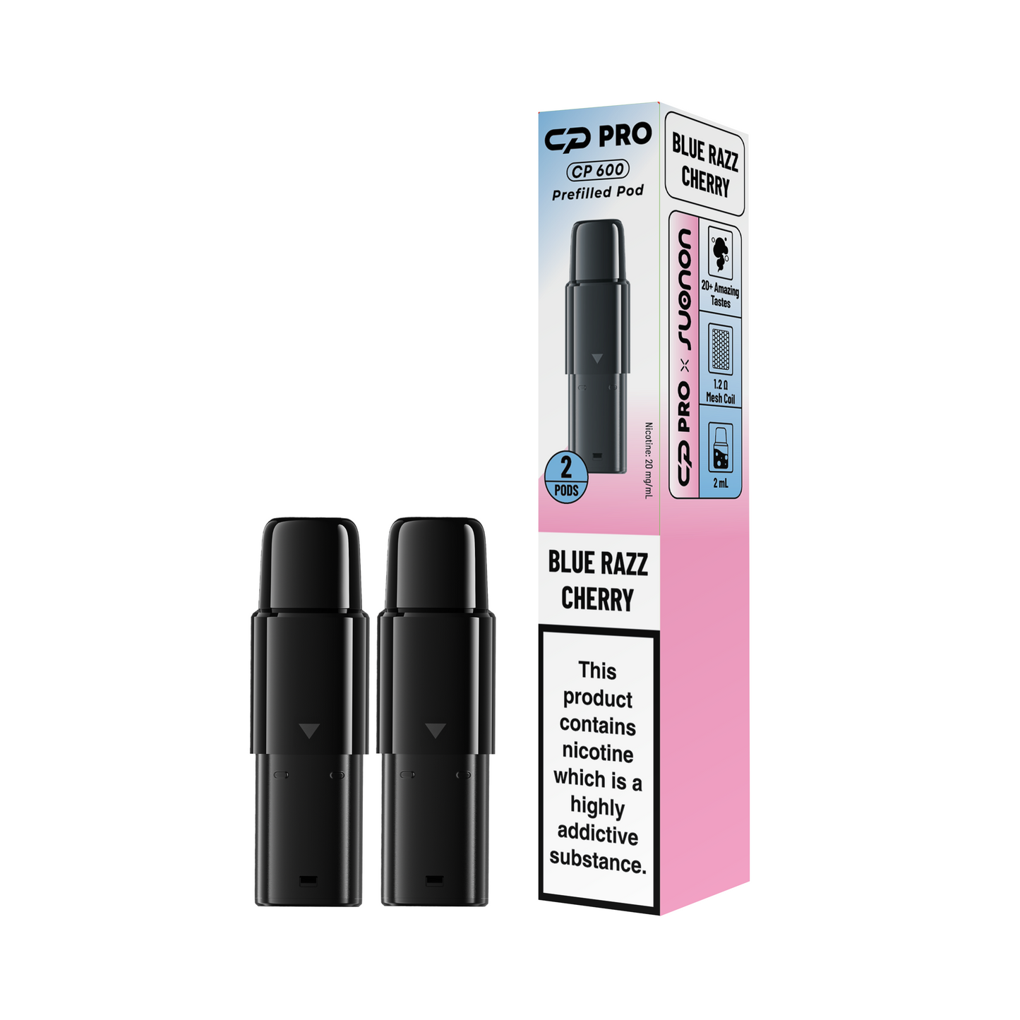 CP Pro 600 Prefilled Pods - Box of 20