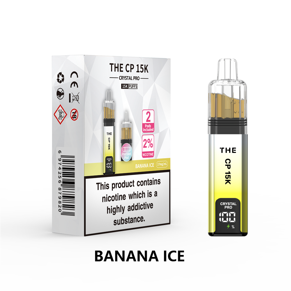 The Crystal Pro CP 15K Prefilled Pod Kit