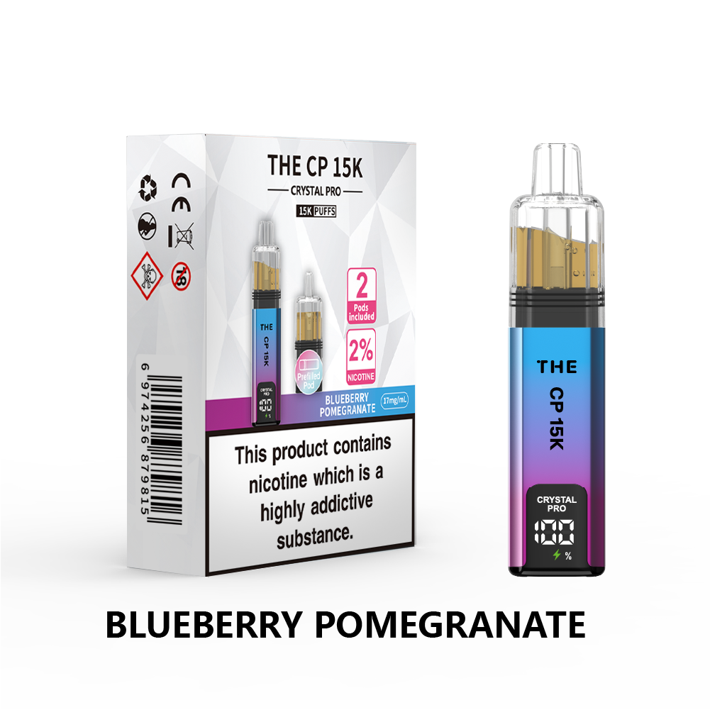 The Crystal Pro CP 15K Prefilled Pod Kit