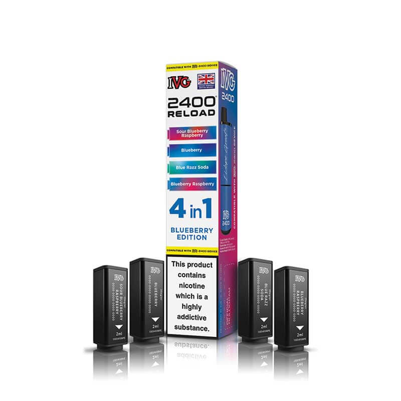 IVG 2400 Reload Prefilled Pods - Box of 5