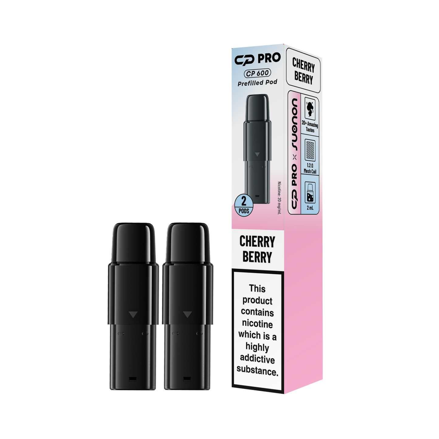 CP Pro 600 Prefilled Pods - Box of 20