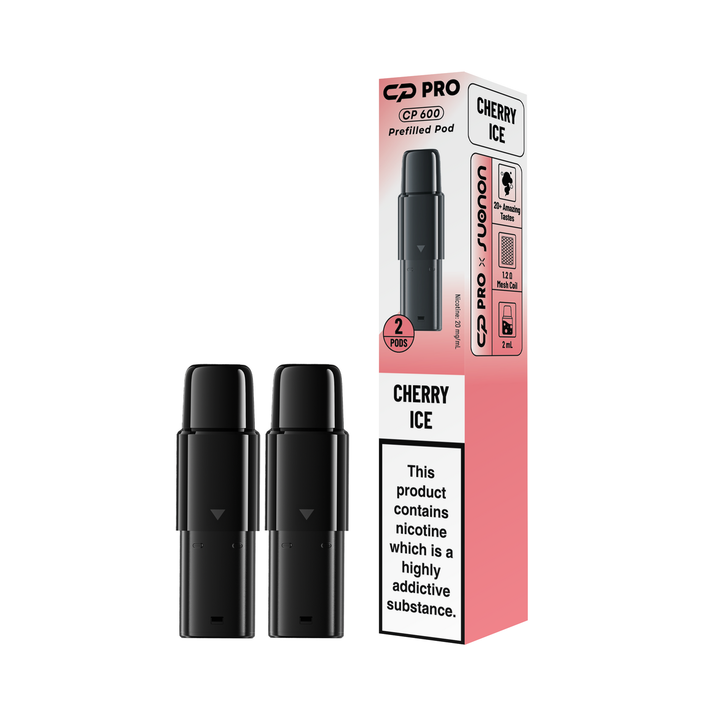 CP Pro 600 Prefilled Pods - Box of 20