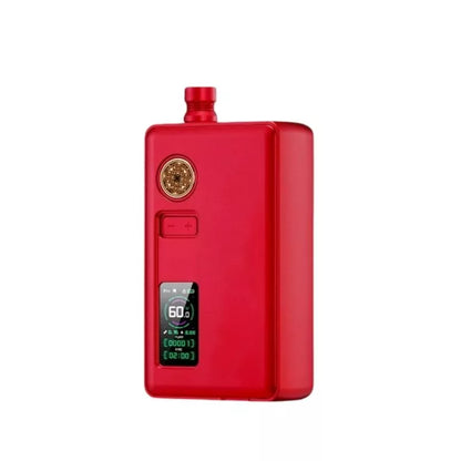 DotMod DotAIO V3 Kit in Red Powered By a Single 18650 Battery with a 0.96'' TFT Screen and includes the new DotAIO pods that work like refillable pod vape coils - just fill with e-liquid, vape until the coil fades