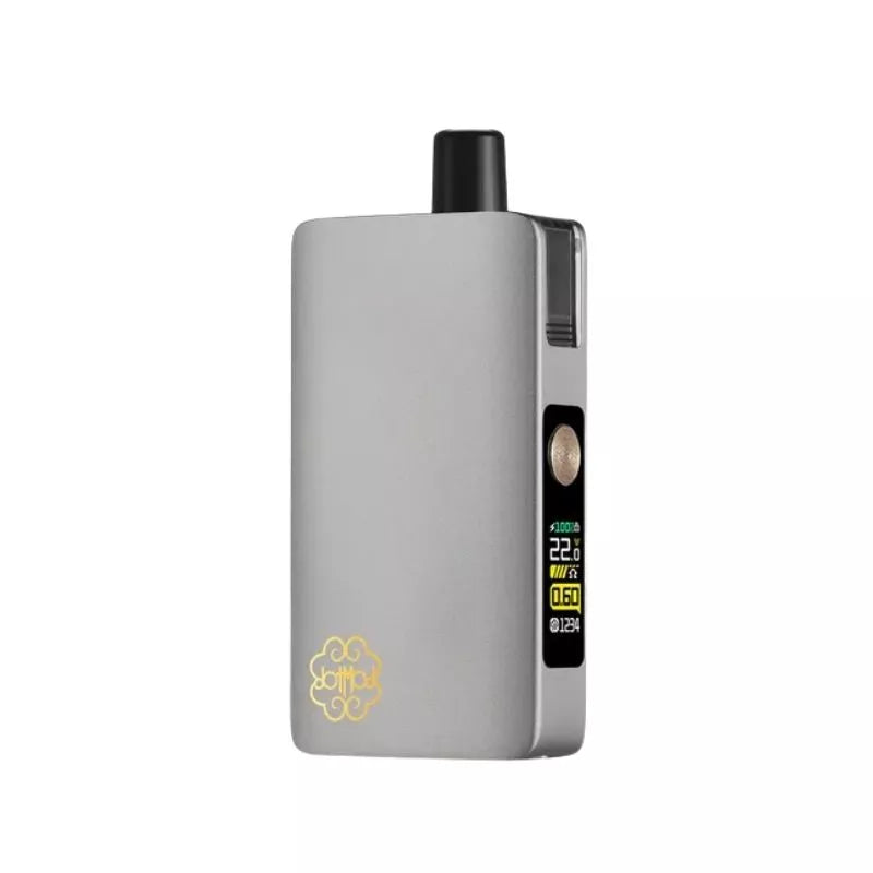 DotMod DotPod Max Pod Vape Kit In Gunmetal Great for Nic Salt Vape Juices or Shortfill Vape Juices