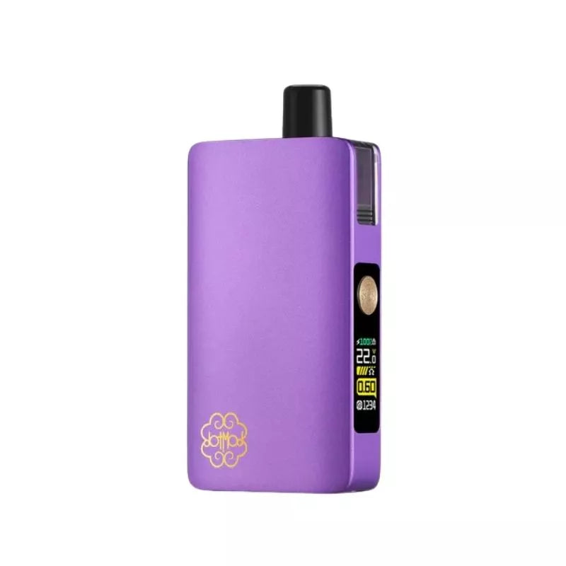 DotMod DotPod Max Pod Vape Kit In Purple Great for Nic Salt Vape Juices or Shortfill Vape Juices
