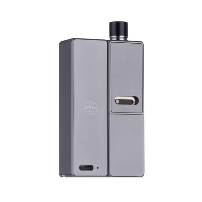 Dotmod Dot AIO X Essential Vape Kit in sleek grey, featuring a minimalist design and USB-C port.