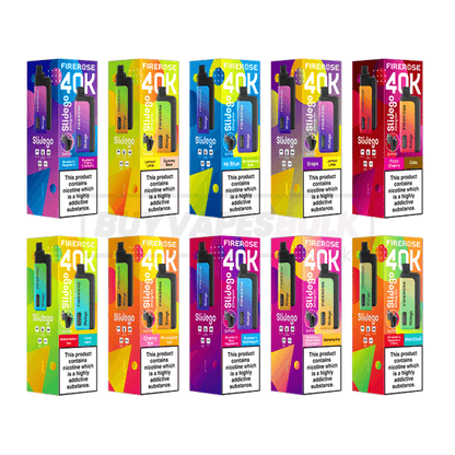 Elux Firerose Slidego 40K Prefilled Vape Kit 5 Pack