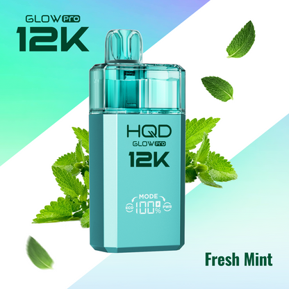 HQD Glow Pro 12K Puffs Prefilled Pod Kit