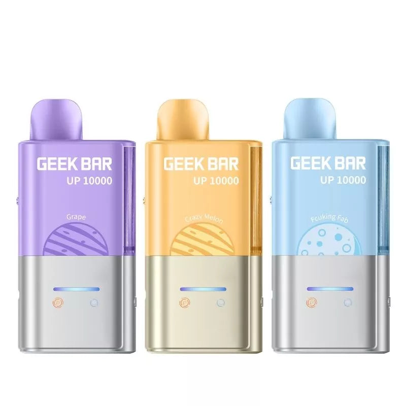 Geek Bar UP 10000 Prefilled Pod Kit up to 10,000 puffs with a 2ml Pod and 10ml Refill Container 
