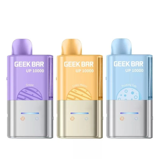 Geek Bar UP 10000 Prefilled Pod Kit up to 10,000 puffs with a 2ml Pod and 10ml Refill Container 